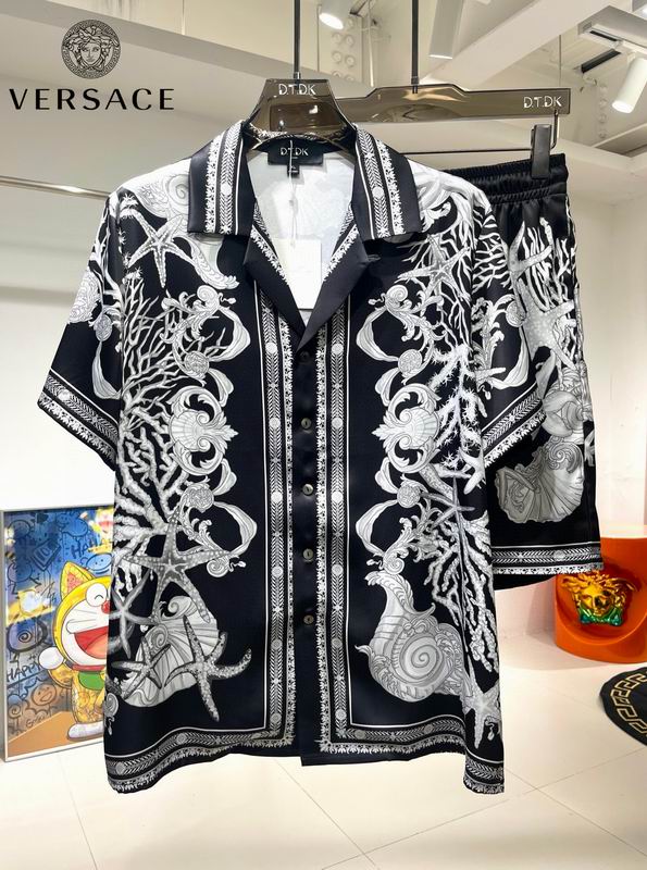 Versace Shirt & Shorts Set ID:20250801-184